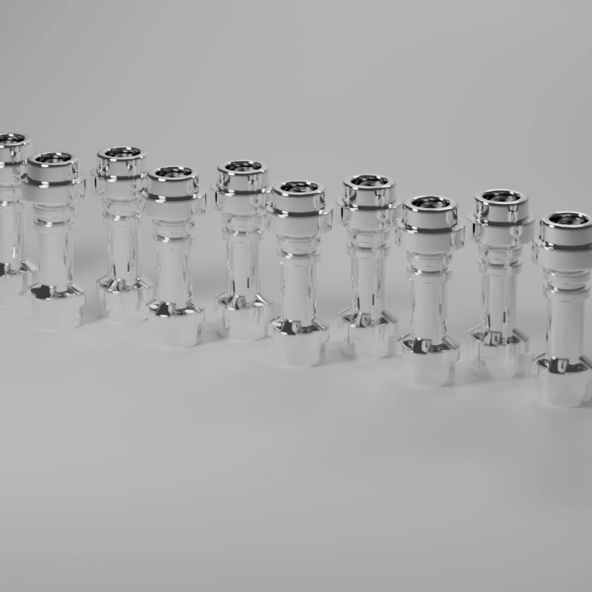 10x Chrome Hilts Bundle