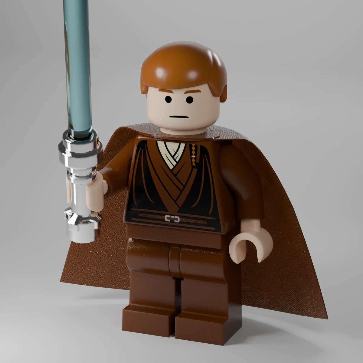 Reckless Apprentice (Dual-Sided Head) in Reddish Brown