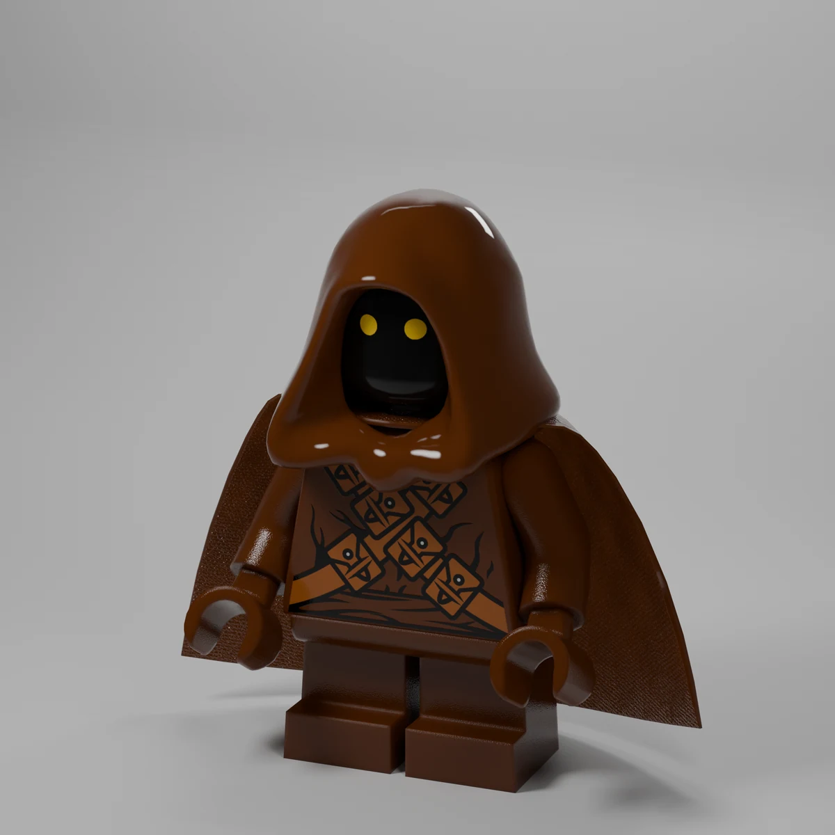 Desert Scavenger in Reddish Brown