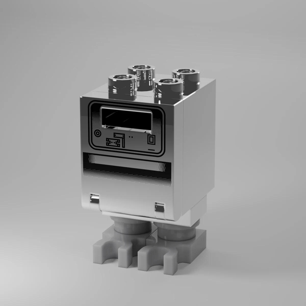Chrome Silver Walking Generator in Chrome Silver