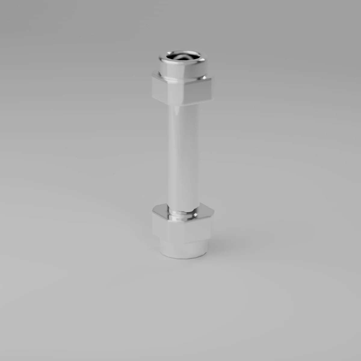 Chrome Silver Extended Hilt