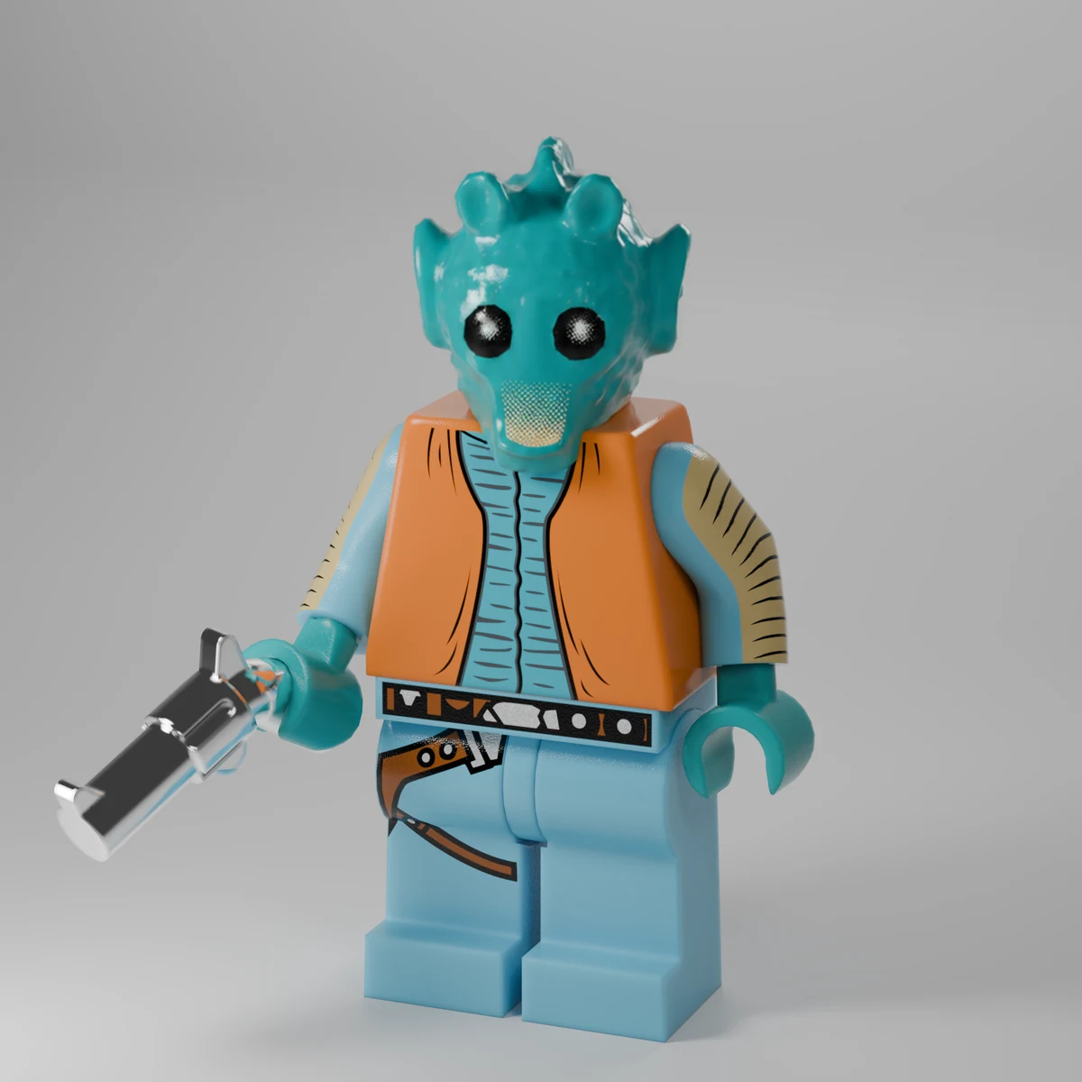 Greedy Gunslinger in Medium Azure