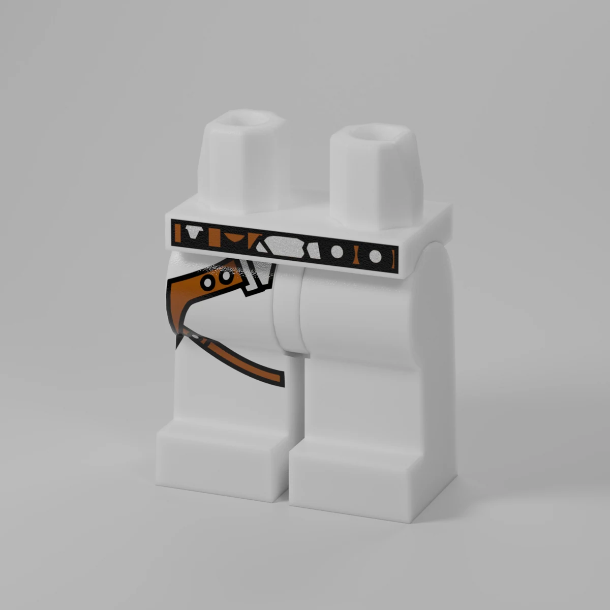 Gunslinger Legs in White